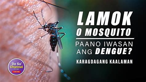 Kagat ng lamok na may dengue